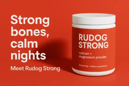 Rudog Strong: Ca-Mg Citrate Powder